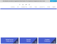 Tablet Screenshot of camit.cl